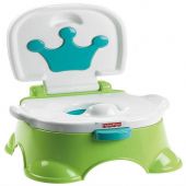 Fisher Price Royal Stepstool Potty Chair Green